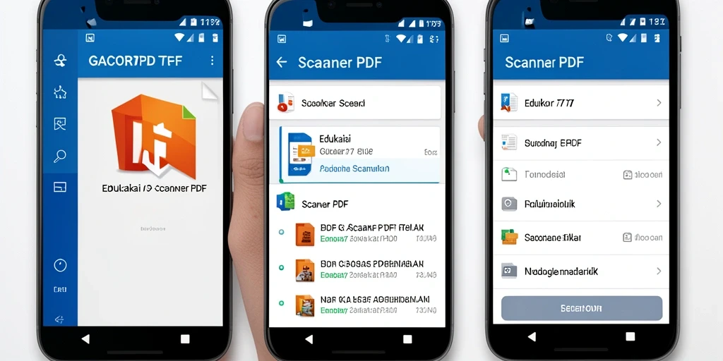 Tampilan antarmuka GACOR77 yang user-friendly saat melakukan pemindaian PDF.