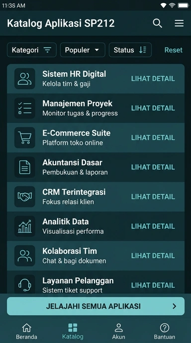 sp212 - Halaman Indeks Aplikasi Populer & Kanal Uji Terpercaya Indonesia
