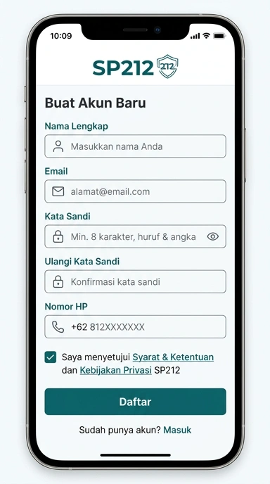 Buat Akun Baru sp212 dengan Mudah dan Cepat